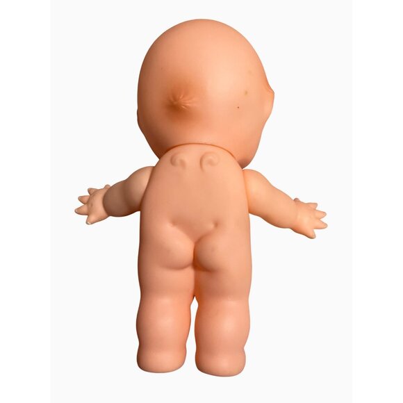 Kewpie Rubber Doll 7 Inch With Blue Eyes & Adorable Expression - Picture 6 of 12